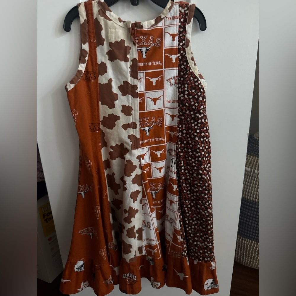 Hook Em’ Horns Texas Kids Casual Dress